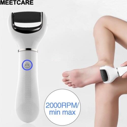 Electric USB Foot Grinder Heel File Grinding Exfoliator Pedicure Machine Foot Care Tool Anti Dead Skin for Home Use