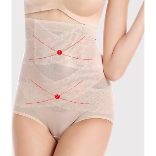 Women High Waist Trainer Body Shaper Panties Tummy Belly Control Body Slimming Control Shapewear Girdle Underwear Waist Trainer