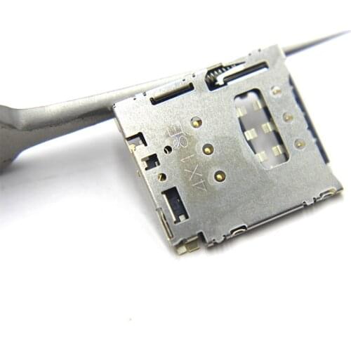 100% Genuine Sim Card tray For Blackberry Z30 Sim Card slot For Blackberry Q5 R10 Sim card reader holder Connector replacement