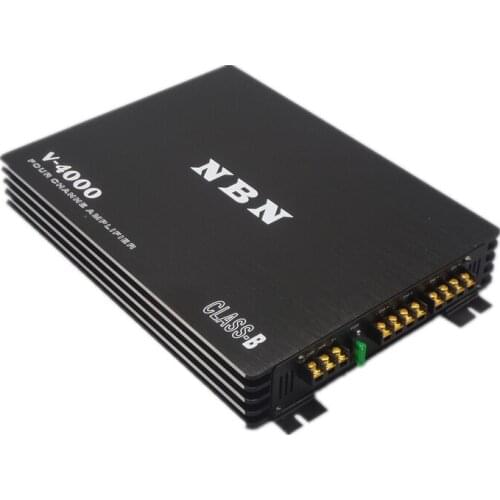 Foreign trade Export V4000 1600w high power four-channel car amplifier