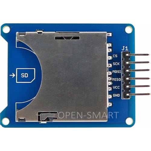 SD / TF Card Adapter Module 3.3V / 5V Compatible Multi-Functional Reading Writing Module for Arduino