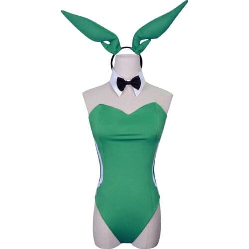 My Hero Academia Boku no Hero Academia Toga Himiko Cosplay Bunny Girl Maid Dress Costume Uniform Outfit Anime Cosplay Costumes