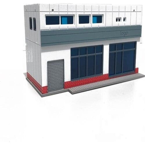 N Ratio 1/150 160 Up To The Architectural Scene Model Convenience Store Hard Plastic Assembly Model