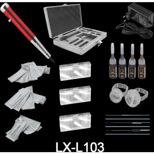 Eyebrow Permanent Makeup Kit with Power Supply Adapter Microblading Lip Liner Machine Needle Tip Set Cosmetic Beauty Machine Kit