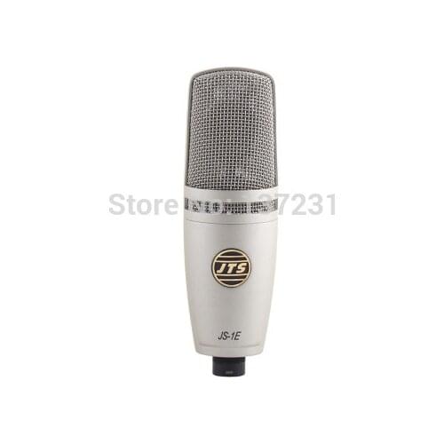 Original JTS JS-1E Studio Condenser Microphone for recording music ADR work Sound Foley audio for YouTube videos
