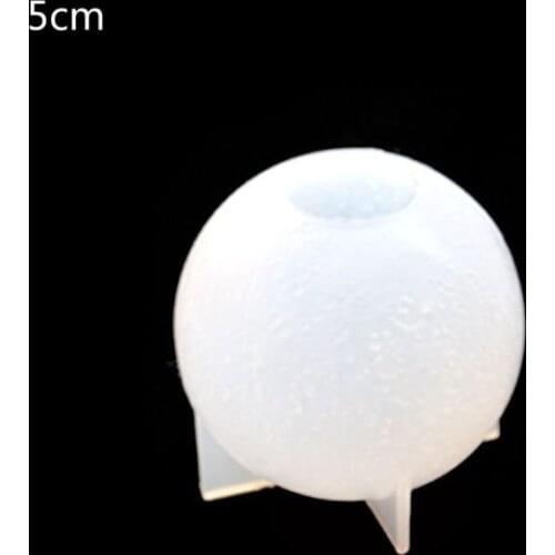 Planet Moon Sky Sphere Cosmic Ball Resin Pendant Mold Natural Moonscape Silicone Epoxy Resin Molds Jewelry Making Tools