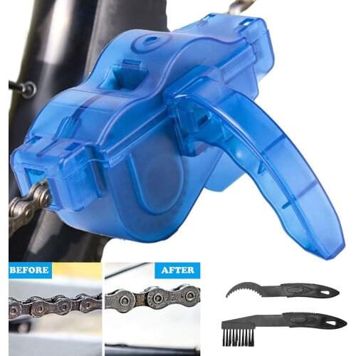 Chain Cleaner Scrubber Brushes Cycling Cleaning Kit Bicycle Accessories Mountain Bike Wash Tool Set Bicycle Repair Tools