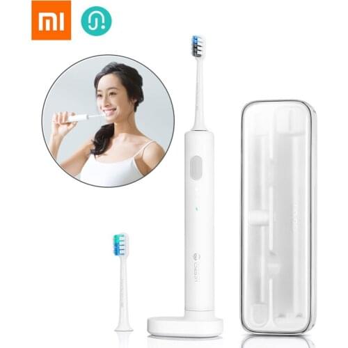 Xiaomi Doctor B Brush Modes Essence Sonic Electric Wireless USB Rechargeable Tooth brush IPX7 Waterproof With 2 brush head