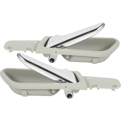 Pair Interior Inner Door Handle for Mercedes-Benz W169 W245 A160 A180 2011-2012, B200 2008-2011 A1697601061 A1697600961