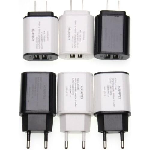 Yuntohe US/EU Plug Mobile Phone USB Charger for Xiaomi Huawei Wall Charge Adapter for Samsung Galaxy S6 Edge Kindle Nokia Tablet