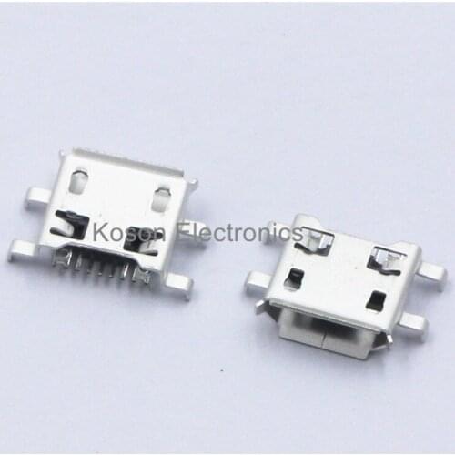 10pcs Tablet Micro USB Sockect Micro USB 5Pin Jack Connector Port For Mobile Phone Camara Laptop
