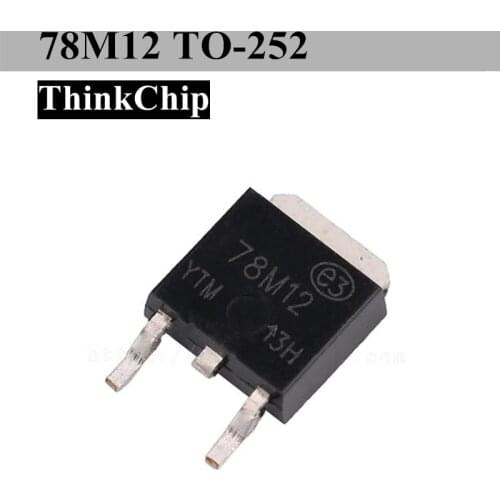 20pcs) 78M12 TO-252 78M12A L78M12CDT TO252 L78M12 three-port current positive fixed voltage regulator