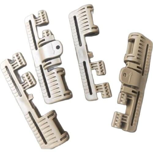 2PCS Molle System APC Tactical Vest Quick Release Button Buckle POM QD Adapter DuPont Nylon Material