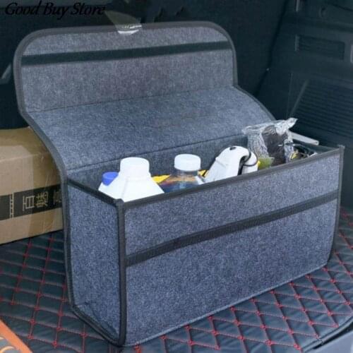 Large Capacity Car Organizer Trunk Storage Box Folding Carpet Cargo Luggage Holder Stowing Tool Bag Vehicle Travel Emergency Net