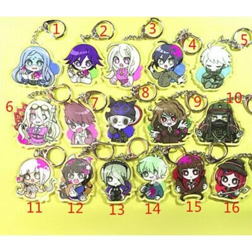 Cosmile Danganronpa v3 Dangan Ronpa Saihara shuichi Kibo Acrylic Keychain Keyring strap limited cosplay