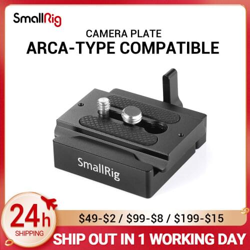 SmallRig DSLR Camera Plate Quick Release Clamp and Plate ( Arca-type Compatible) Camera Accessories Rig 2280
