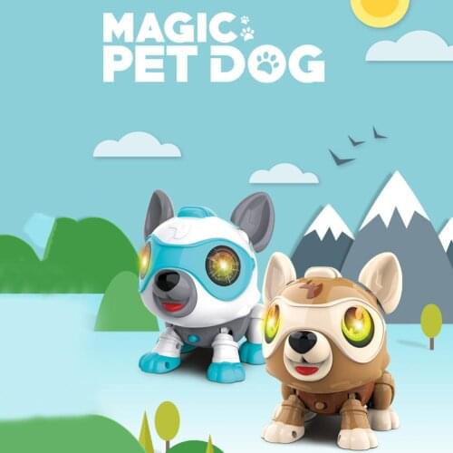 Intelligent Voice Control Smart Robot Dog Programable Kids Toy Intelligent Talking Robot Dog Electronic Pets Toys Gift Juguetes