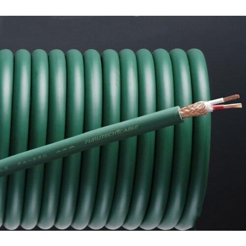 Furutech FA-220 OCC audio signal cable bulk audio Wire OD9.0mm (sell per 1M) diy Vinshle
