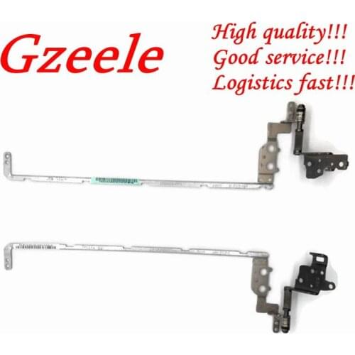 GZEELE NEW Laptop LCD Hinge cover for HP Chromebook 14-Q 14-Q039WM LCD Hinge Set FBY01011010 FBY01012010 740147-001 14" Left & R