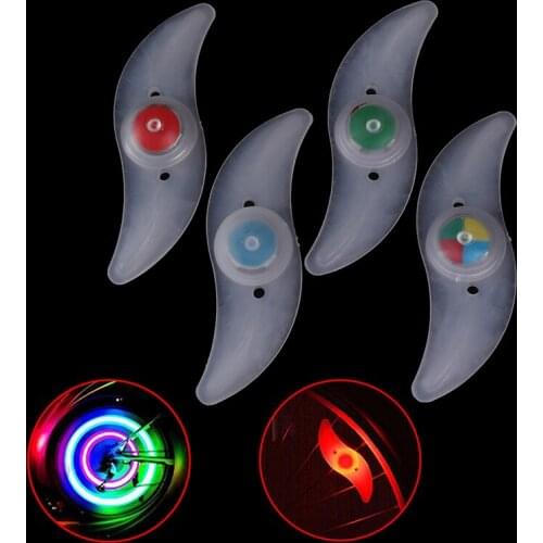 Hot Bicycle Spoke Light Cycling Wire Tire 3 Mode LED Bright Bike Safety Wheel Light