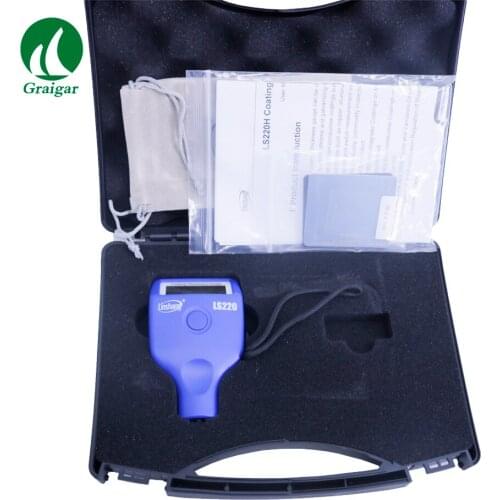 LS220H Dry Film Coating Thickness Meter Tester Range 0.0-2000um Measuring Interval 0.5s