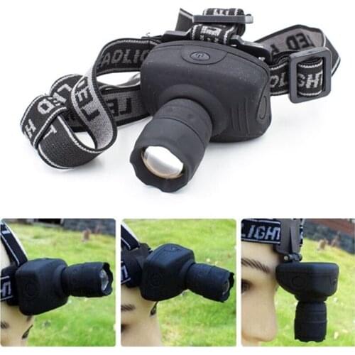 New Mini LED Headlamp 3Mode Zoomable Waterproof Headlight Head Flashlight Torch Lanterna For Outdoor Camping Night Fishing