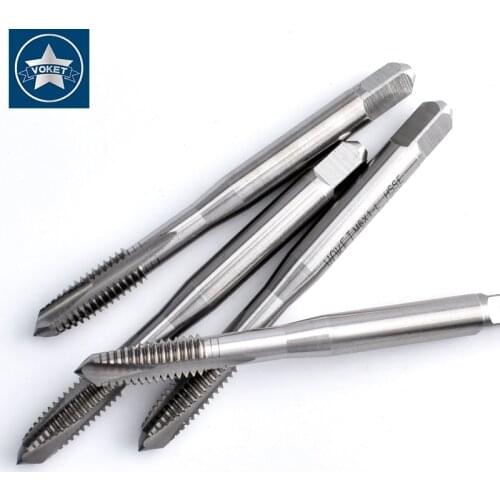 HSSE Metric Left Hand Spiral Pointed tap M3 M4 M5 M6 M8 M10 M12 X0.5L X0.7L X0.8L X1L X1.25L X1.5L X1.75L Machine Thread Taps