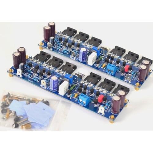 2PCS New IRF30W field effect tube power amplifier board A class AB class HiFi high power post-grade finished board