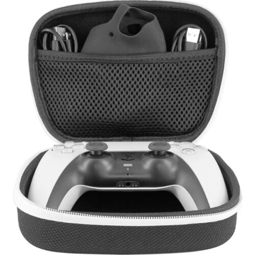 Portable Protective Air Foam Hard Pouch Case For PS5 Controller Lightweight Easy Carry Bag Case Cover for Playstation 5 Gamepad