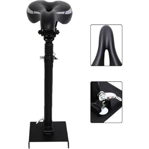 Electric Scooter Saddle Seat Adjustable Shock-Absorbing Folding Seat Electric Skateboard Saddle for Ninebot ES1 ES2 ES3