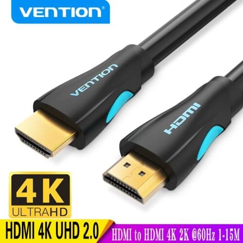 VEnTIOn HDMI Cable HDMI to HDMI 2.0 Cable 4K for Xiaomi Projector Nintend Switch PS4 Television TVBox xbox 360 1m 15m Cable HDMI