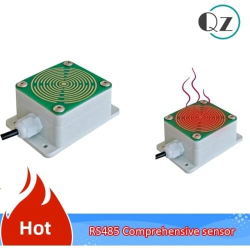 Rain and snow sensor heating anti freezing junction waterproof RS485 4-20MA rain and snow monitoring automatic weather station