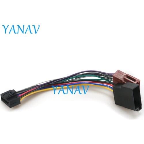 15-103 Car ISO Harness Head Cable for KENWOOD DPX Stereo Radio Wire Adapter Plug Wiring Connector Cable Car Stereo Radio