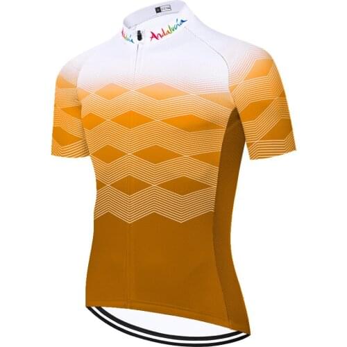 2021 ANDALUCIA cycling jersey short sleeve MTB cycling clothing men Bike Clothing spain completo ciclismo estivo