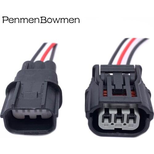 3 Pin Way Sumitomo Waterproof Connector Wire Harness Ignition Coil Small Lamp Plug For Honda 6188-4775 6189-7037
