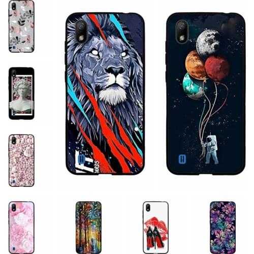 For ZTE Blade A7 2019 Case Silicone Printing Back Cover For ZTE Blade A7 A 7 2019 Phone Case Funda Coque Capa Bumper Protective