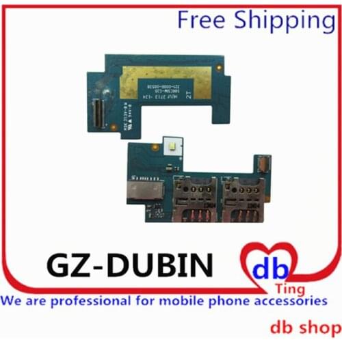 For Xperia C S39H S39C C2305 C2304 SIM Memory SD TF Card Tray Slot Holders Earpiece Flex Cable Replacement