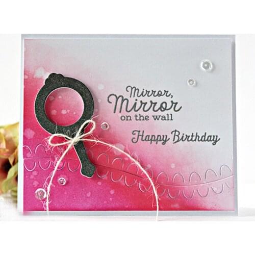 Curved Fringe Craft Metal Die Scrapbooking Template DIY Photo Album Card Making Embossing Stencil Handmade Decoration