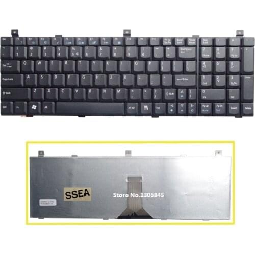 SSEA New US Keyboard For Acer Aspire 1800 1801 9500 laptop black keyboard