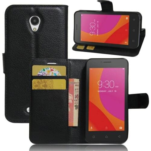 Flip Leather Case cover For Lenovo A Plus Vibe A Plus A1010a20 A1010 Back Cover Housing Wallet case shell+Card+Stand