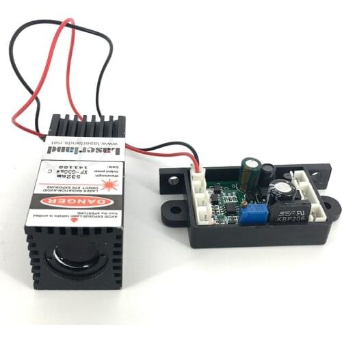 Fat Beam 30mw 532nm Laser Diode Module TTL Stage Laser Lighting DJ Show 12vdc