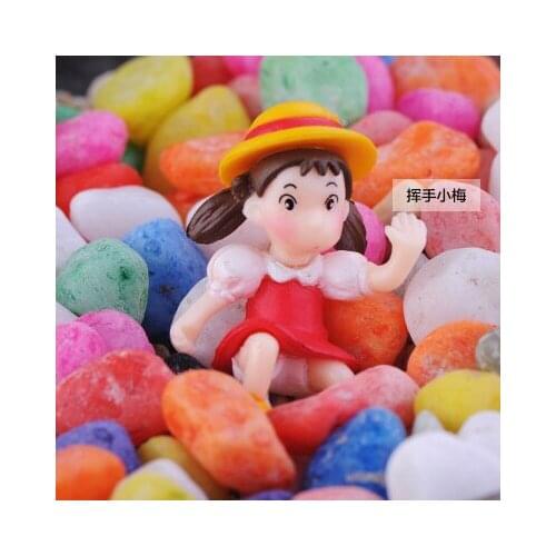 Sky city mosses, micro wave landscape ornaments resin toy xiaomei DIY lovely creative furnishing articles