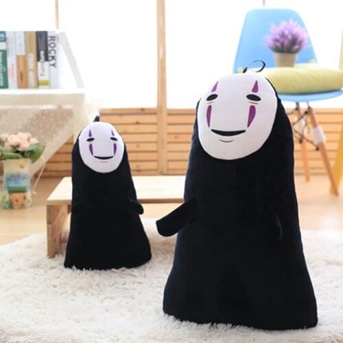 BABIQU 1pc 60cm faceless man pillow no face ghost monster plush toy soft stuffed cushion doll creative child funny kawaii gifts