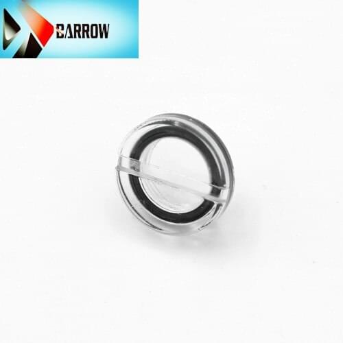 2PCS transparent original trolley acrylic sealing plug accessories water-cooled computer accessories YKLZS1-T01 barrow