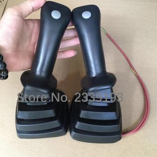 Excavator accessories Rexroth type joystick Single button handle Dust cover suitable for Zoomlion Yuchai 55 LONKING LOVOL 60/65