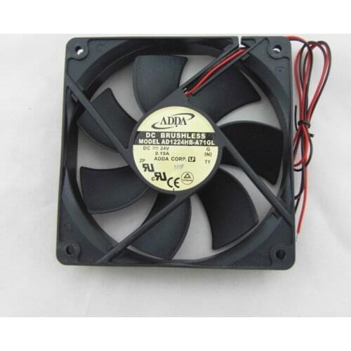 AD1224HB-A71GL 12025 24V 0.19A 12CM fan 6 Month Warranty