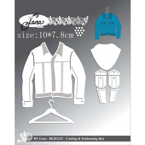 Clothes hanger Metal Cutting Dies Cutting Mold Decoration Scrapbook Paper Craft Knife Mold Blade Dies Stencils Dies