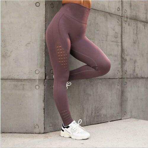 Women Energy Seamless Tummy Control Yoga Pants Super Stretchy Gym Tights High Waist Sport Leggings Running Pants