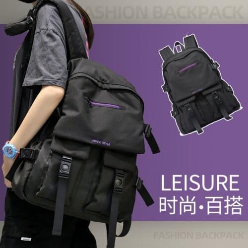 2021 Womens Backpack School Student School Bag Beach Bag Fashion Travel Accessories Canvas Backpack