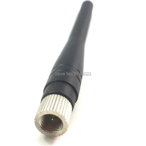 1pcs Gsm Antenna High Gain 2dbi Omni Rubber Aerial With Sma Male Connector 900-1800mhz Black 102mm Length